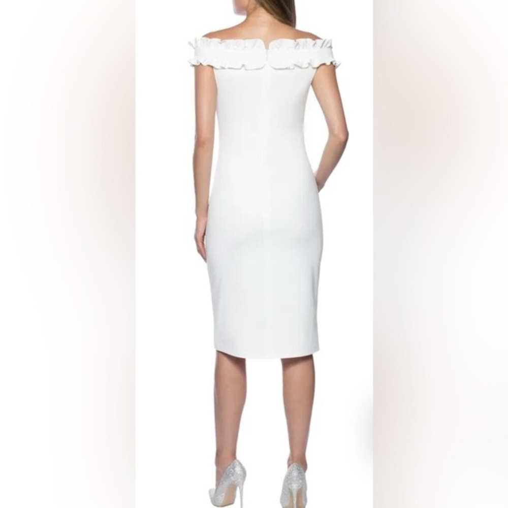 NWT Marina Ruffle Off the Shoulder Dress - Picture 2 of 12